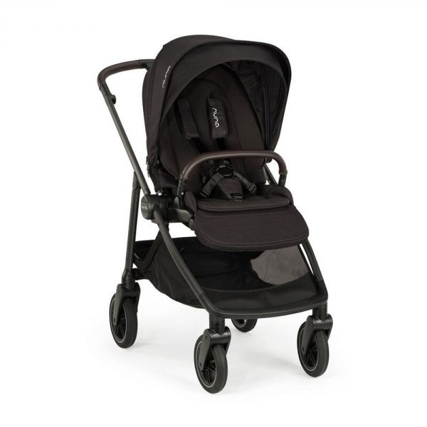 Poussette duo Swiv Caviar + siège auto Arra Flex Caviar