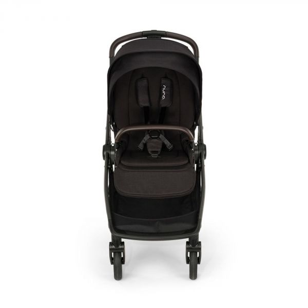Poussette duo Swiv Caviar + siège auto Arra Flex Caviar