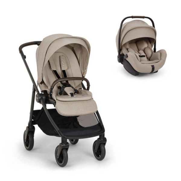 Poussette duo Swiv + siège auto Arra Flex Chateau