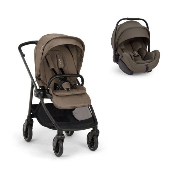 Poussette duo Swiv + siège auto Arra Flex Pistachio