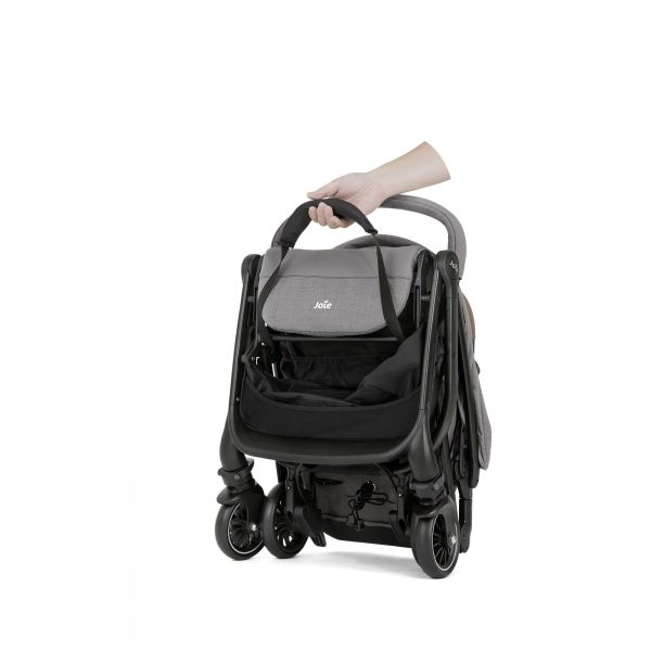 Poussette duo Tourist Pebble + siège auto i-Level Pro Eclipse gris / noir