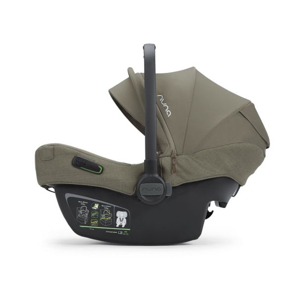 Poussette duo poussette Triv next Pistachio + siège auto Pipa Next Pine
