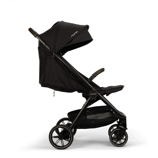 Poussette duo TRVL lx + siège auto Arra Flex Caviar