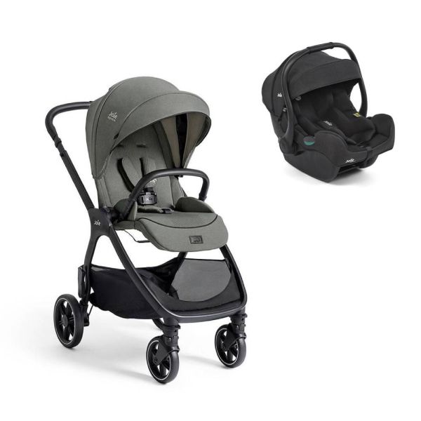 Poussette duo Valora Evergreen + siège auto i-Gemm 3 Raven