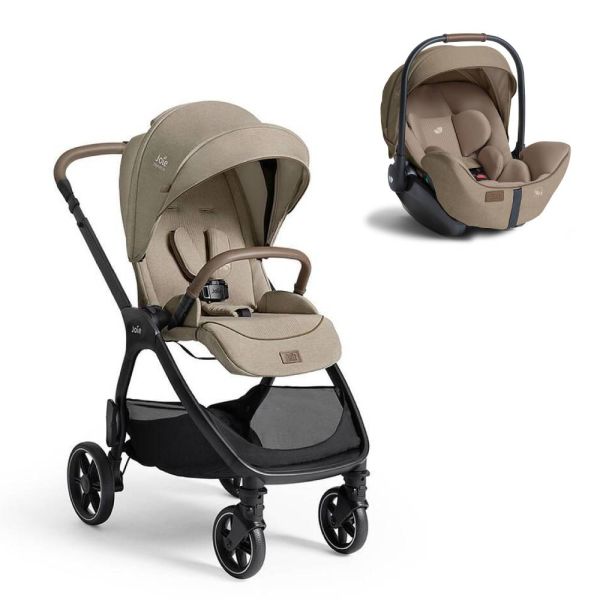 Poussette duo Valora Signature + siège auto i-Level Pro Sandstone