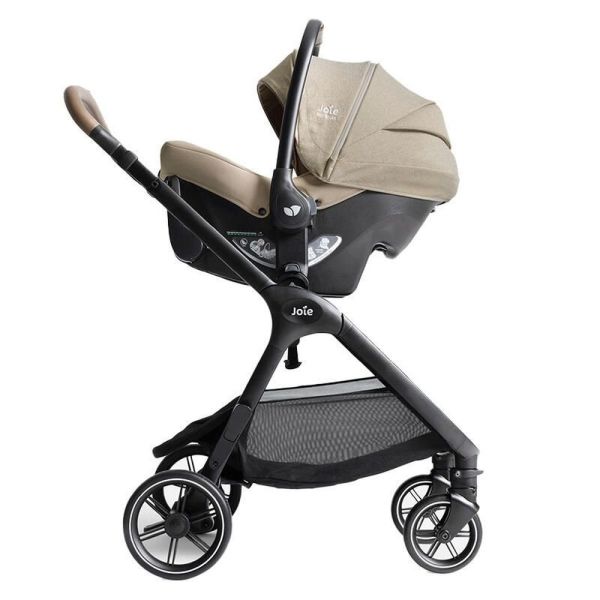 Poussette duo Valora Signature + siège auto i-Level Pro Sandstone
