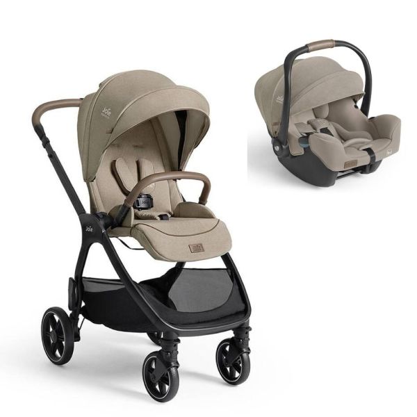 Poussette duo Valora Signature + siège auto i-Starter Sandstone