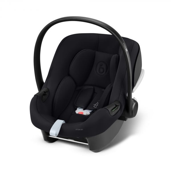 Poussette duo YOYO 3 pack 6+ et siège auto Aton B2 Black - Chassis blanc - Bleu Air France