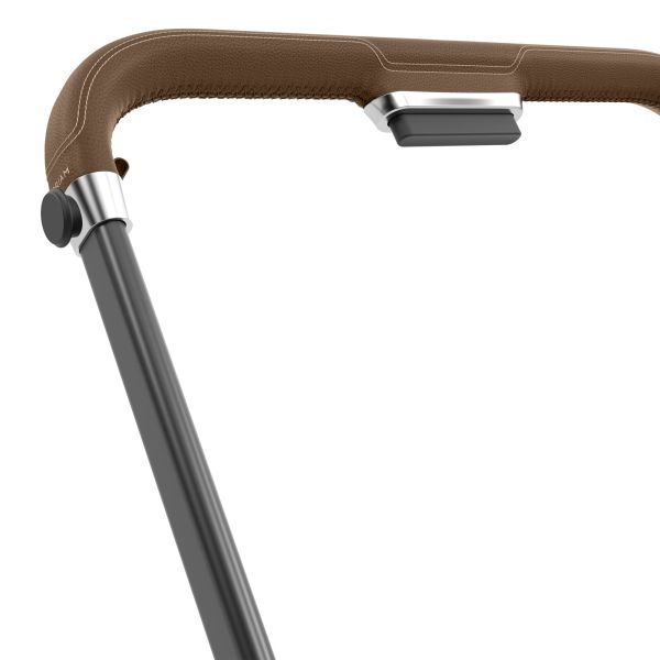 Poussette duo e-Priam 2 Mirage Grey châssis Chrome Brown + Cloud G i-Size