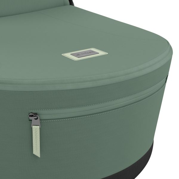 Poussette trio e-Priam 2 Leaf Green châssis Rose Gold + Cloud G i-Size + Nacelle