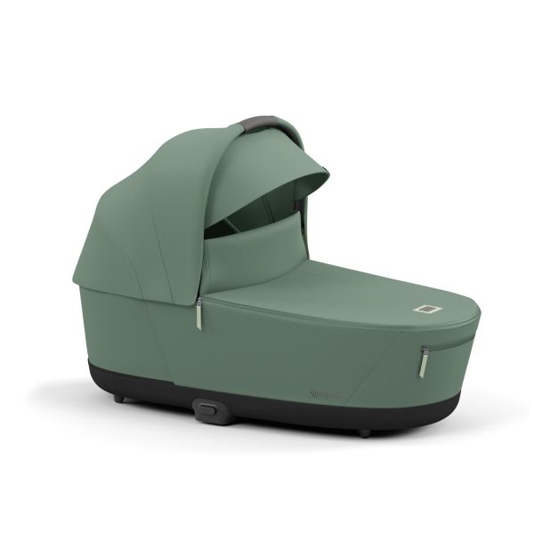 Poussette trio e-Priam 2 Leaf Green châssis Rose Gold + Cloud G i-Size + Nacelle