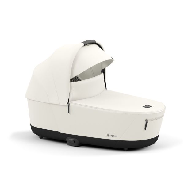 Poussette trio e-Priam 2 Off White châssis Rose Gold + Cloud G i-Size + Nacelle