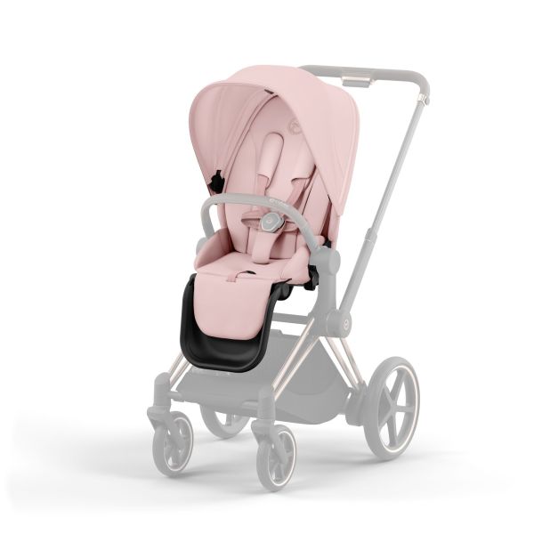 Poussette e-Priam 2 Peach Pink châssis Rose Gold