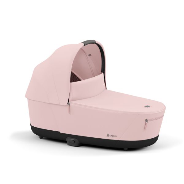 Poussette trio e-Priam 2 Peach Pink châssis Rose Gold + Cloud G i-Size + Nacelle
