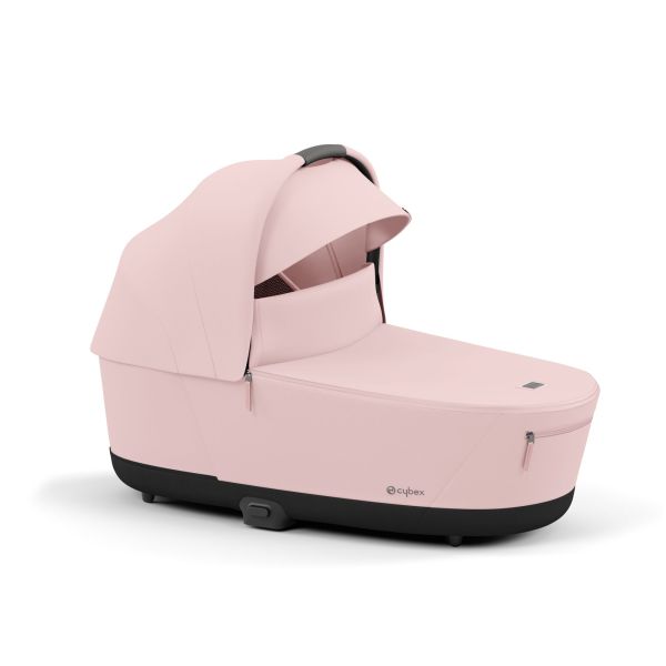 Poussette trio e-Priam 2 Peach Pink châssis Rose Gold + Cloud G i-Size + Nacelle