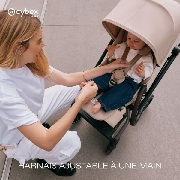 Poussette compacte pivotante Eezy S Twist+ 2 Stormy Blue