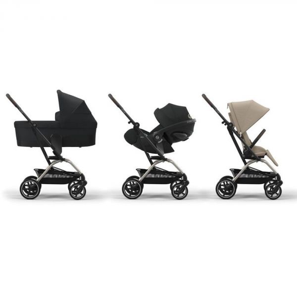 Poussette compacte Eezy S Twist+ 2 Almond Beige