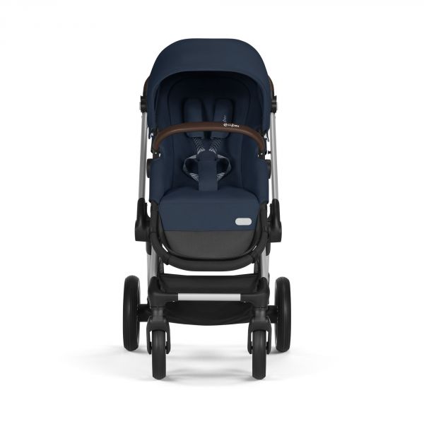Poussette Eos Lux 2-en-1 Ocean Blue châssis Silver
