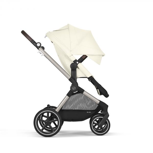 Poussette Eos Lux 2-en-1 Seashell Beige châssis Taupe