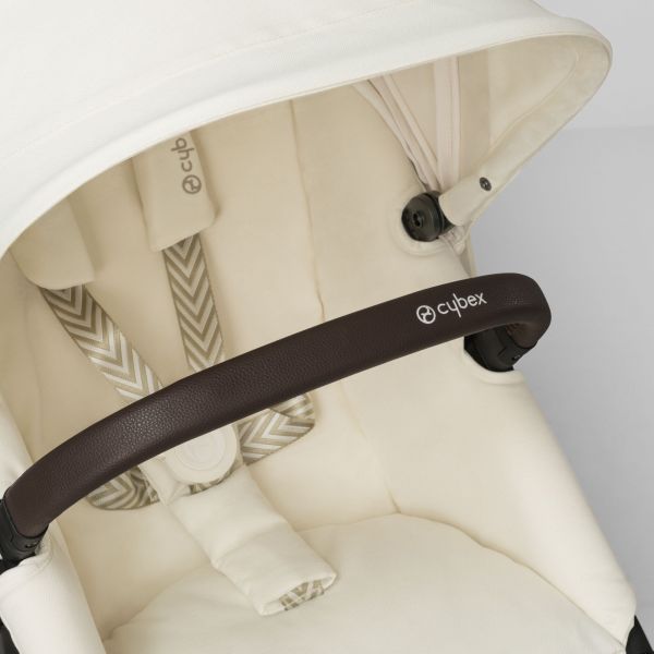 Poussette Eos Lux 2-en-1 Seashell Beige châssis Taupe