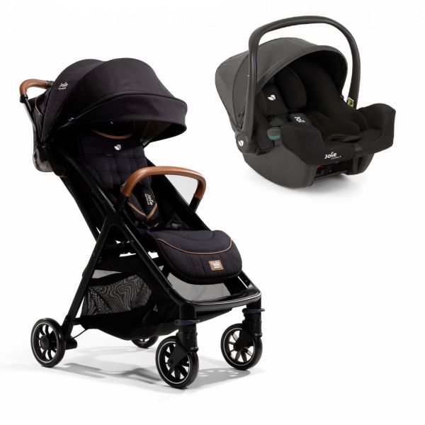 Poussette duo Parcel Signature Eclipse + siège auto i-snug 2 Shale