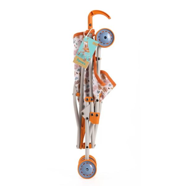 Poussette canne 54 cm pour poupée Poméa Forest