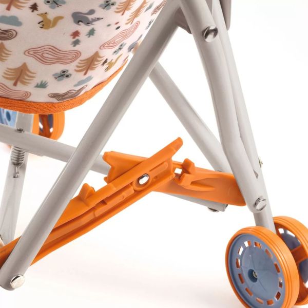 Poussette canne 54 cm pour poupée Poméa Forest