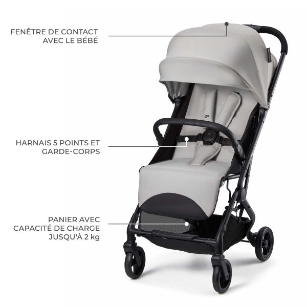 Poussette Indy 3 Urban Grey