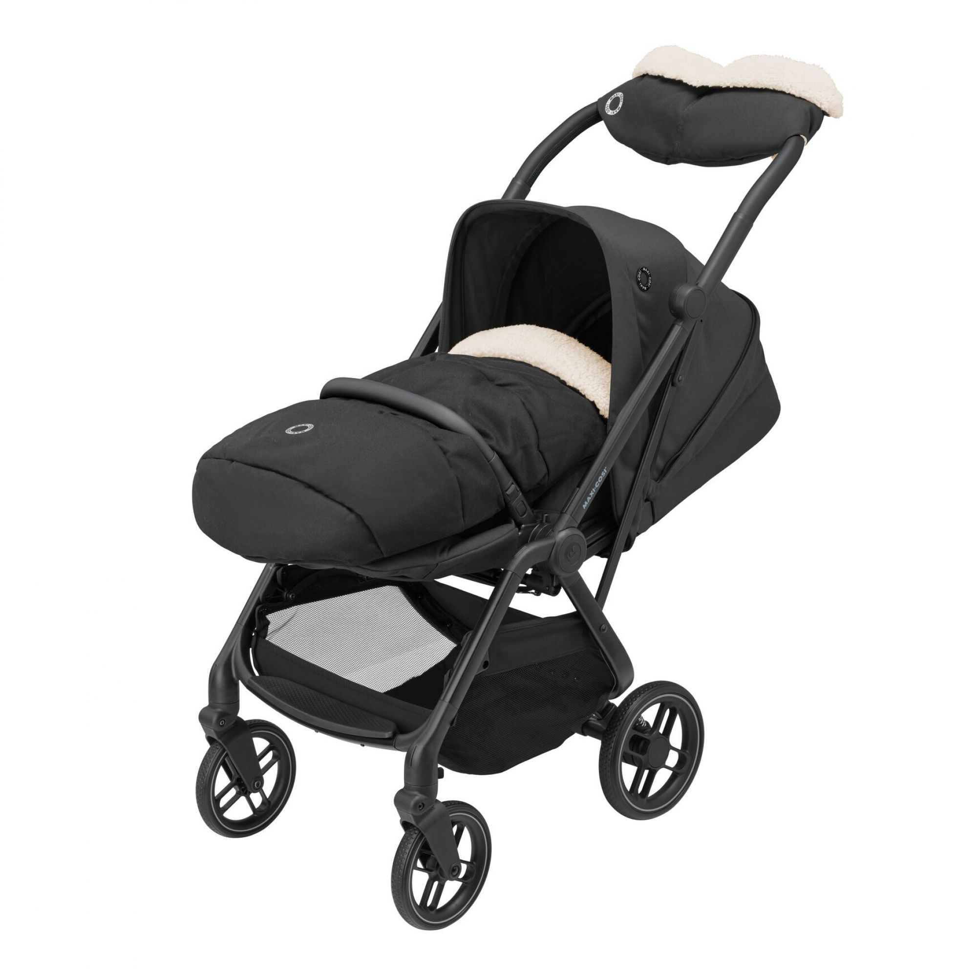 Poussette Leona 2 Essential Black - Made in Bébé