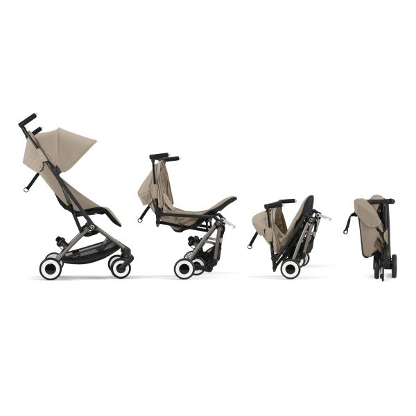 Poussette compacte Libelle Almond Beige