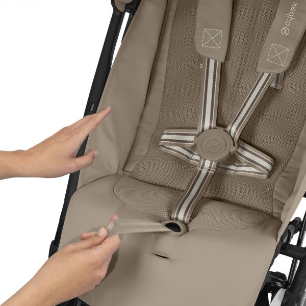 Poussette compacte Libelle Almond Beige