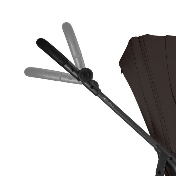 Poussette ultra légère Melio Carbon 6 Chocolate Brown