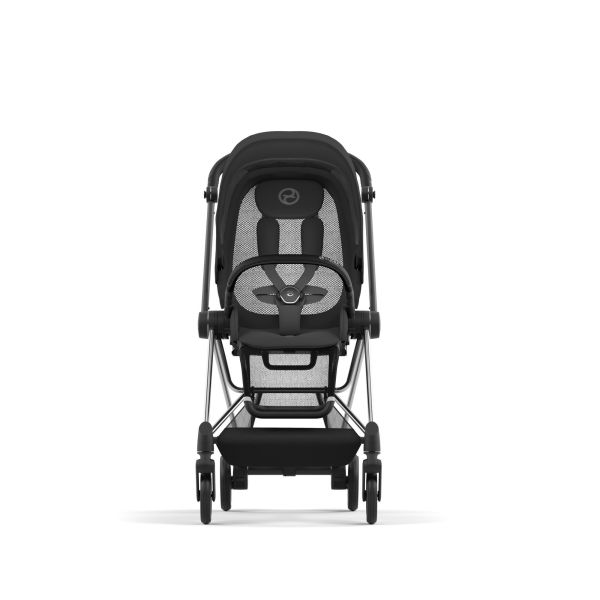 Poussette trio Mios 3 Sepia Black châssis Chrome Black + Cloud G i-Size + Nacelle Luxe