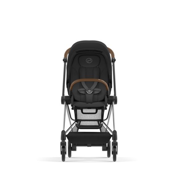 Poussette trio Mios 3 Sepia Black châssis Chrome Brown + Cloud T i-Size + Nacelle Luxe