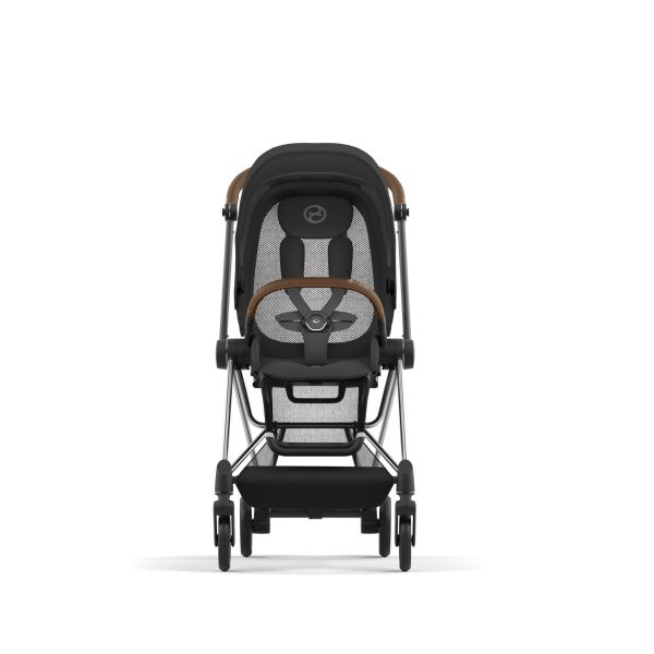 Poussette trio Mios 3 Sepia Black châssis Chrome Brown + Cloud T i-Size + Nacelle Luxe