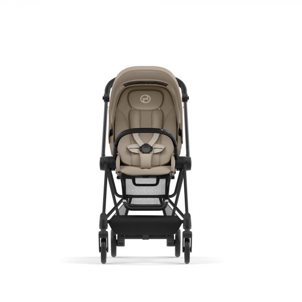Poussette Mios 3 Cozy Beige châssis Matt Black