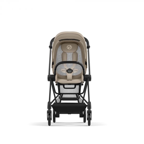 Poussette Mios 3 Cozy Beige châssis Matt Black