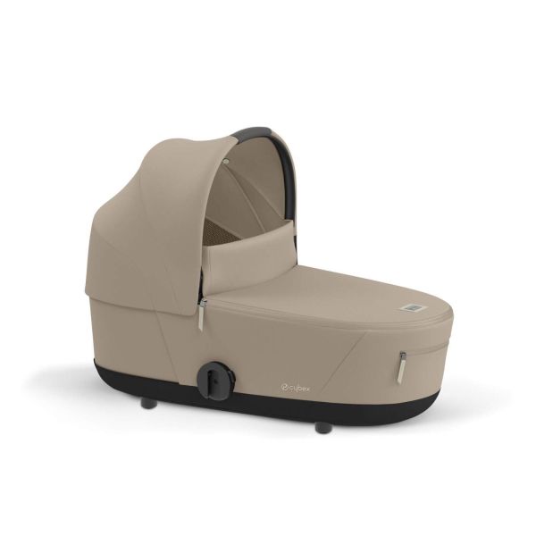 Poussette trio Mios 3 Cozy Beige châssis Matt Black + Cloud G i-Size + Nacelle Luxe