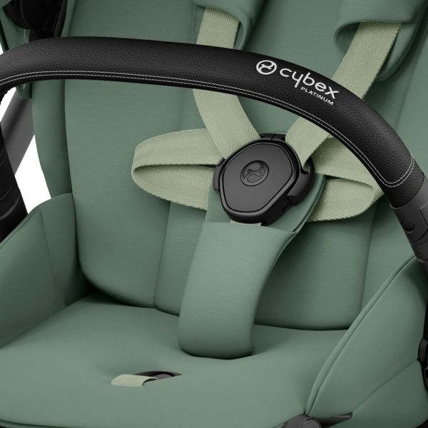 Poussette trio Mios 3 Leaf Green châssis Matt Black + Cloud G i-Size + Nacelle Luxe