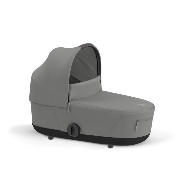 Poussette trio Mios 3 Mirage Grey châssis Matt Black + Cloud G i-Size + Nacelle Luxe
