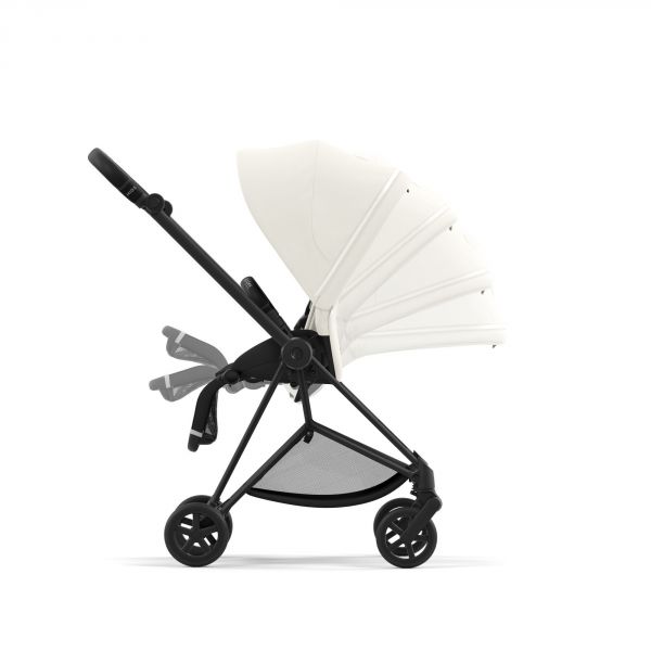 Poussette Mios 3 Off White châssis Matt Black