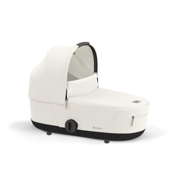 Poussette trio Mios 3 Off White châssis Matt Black + Cloud G i-Size + Nacelle Luxe