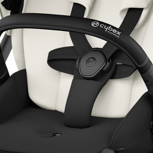 Poussette trio Mios 3 Off White châssis Matt Black + Cloud G i-Size + Nacelle Luxe