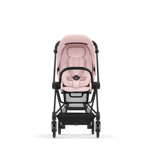 Poussette Mios 3 Peach Pink châssis Matt Black
