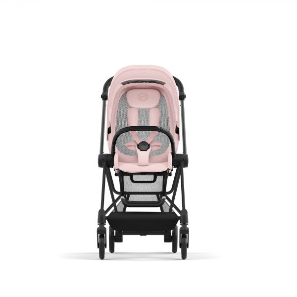 Poussette Mios 3 Peach Pink châssis Matt Black