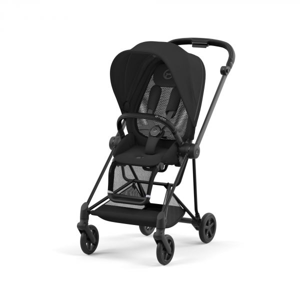 Poussette Mios 3 Sepia Black châssis Matt Black