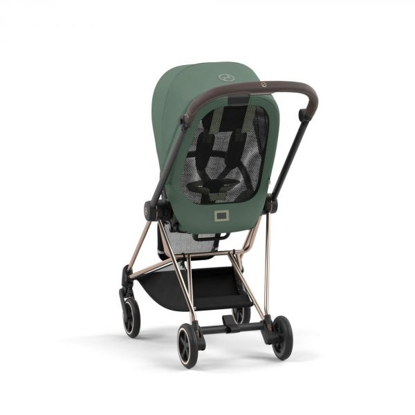 Poussette Mios 3 Leaf Green châssis Rose Gold