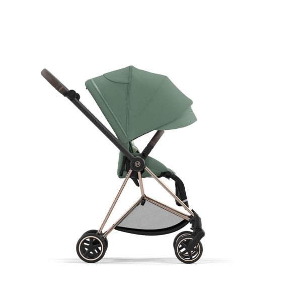 Poussette Mios 3 Leaf Green châssis Rose Gold