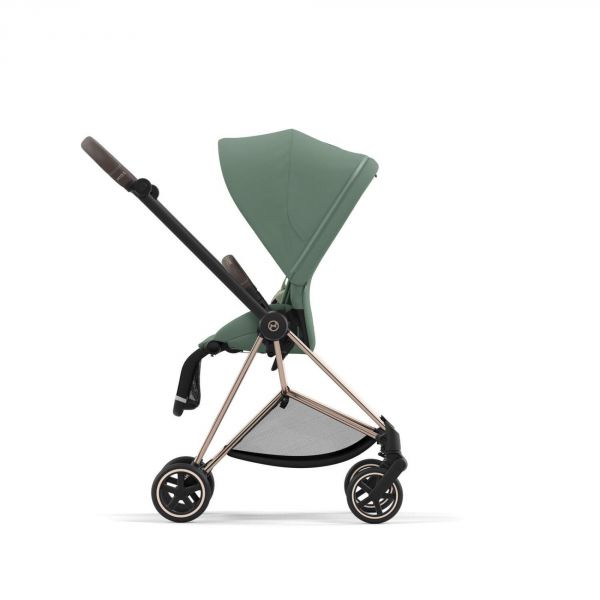Poussette Mios 3 Leaf Green châssis Rose Gold