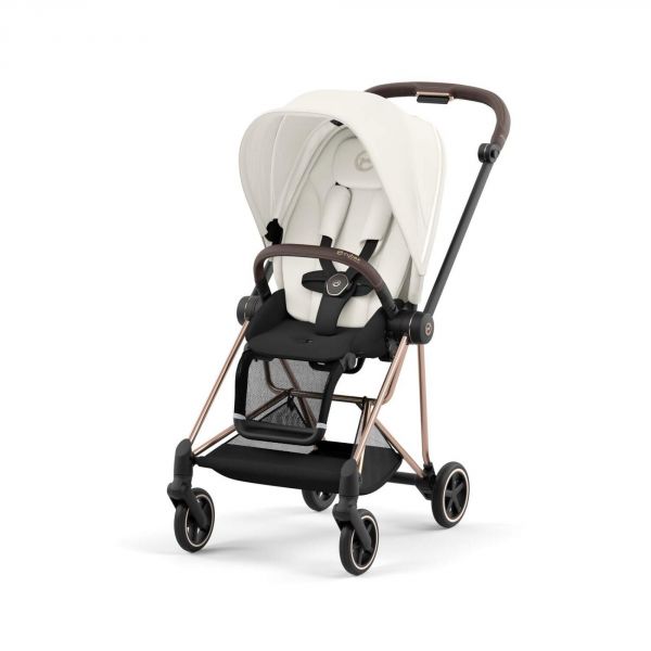 Poussette Mios 3 Off White châssis Rose Gold